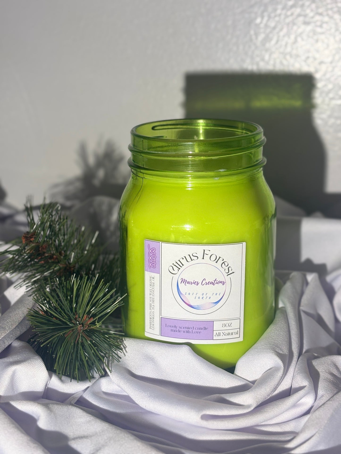 Citrus ๐ forest ๐ณ Soy Candle