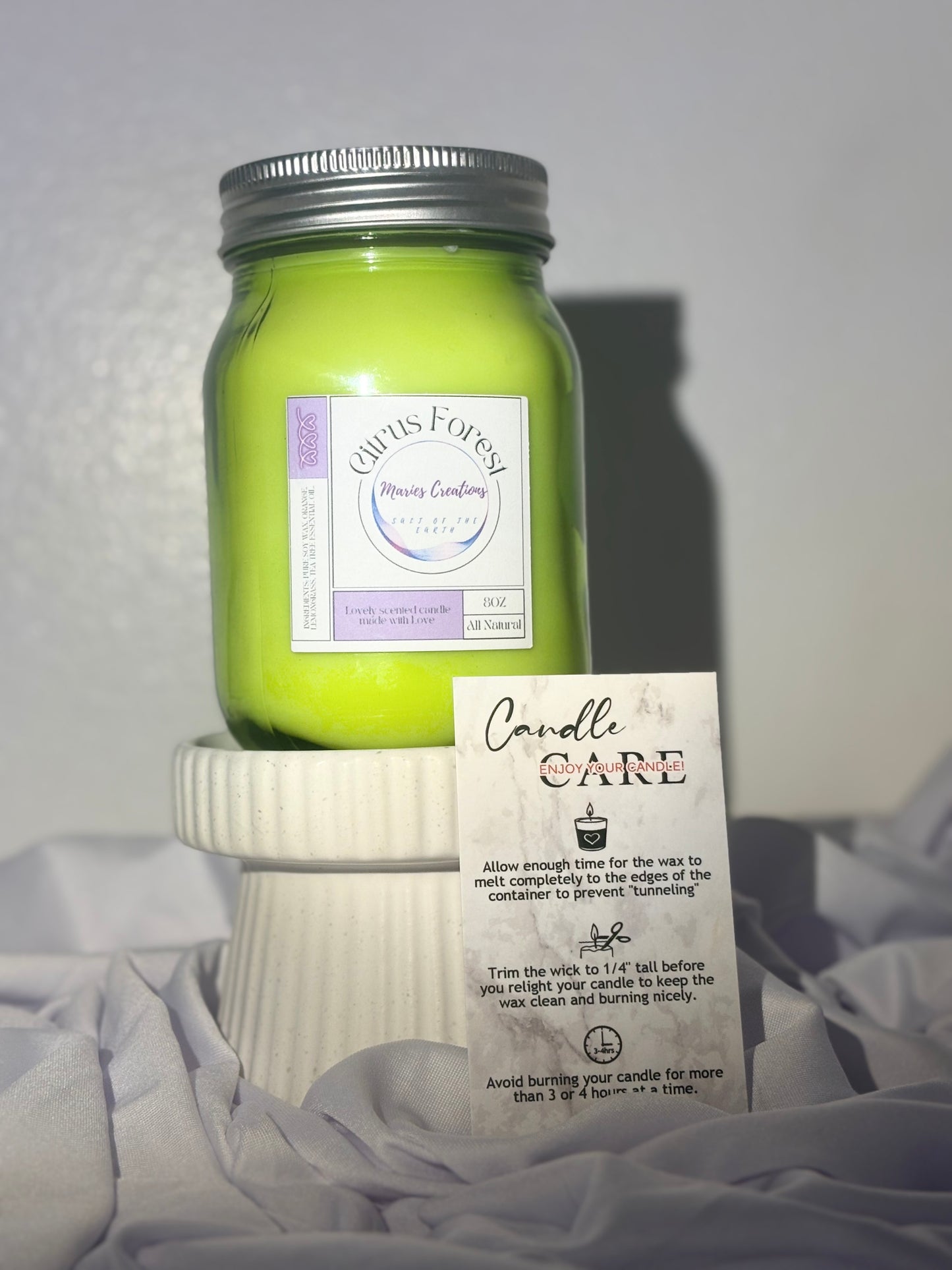 Citrus ๐ forest ๐ณ Soy Candle