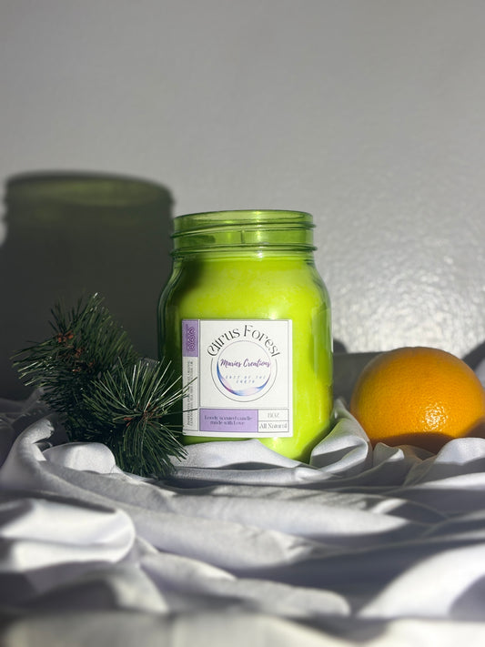 Citrus 🍊 forest 🌳 Soy Candle